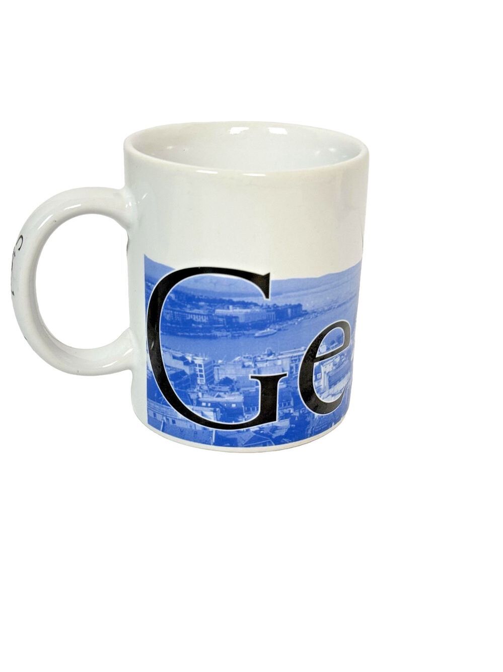 Starbucks 2002 City Mug Collector Serie Geneva Global Icon Coffee/Tea Mug Rastal